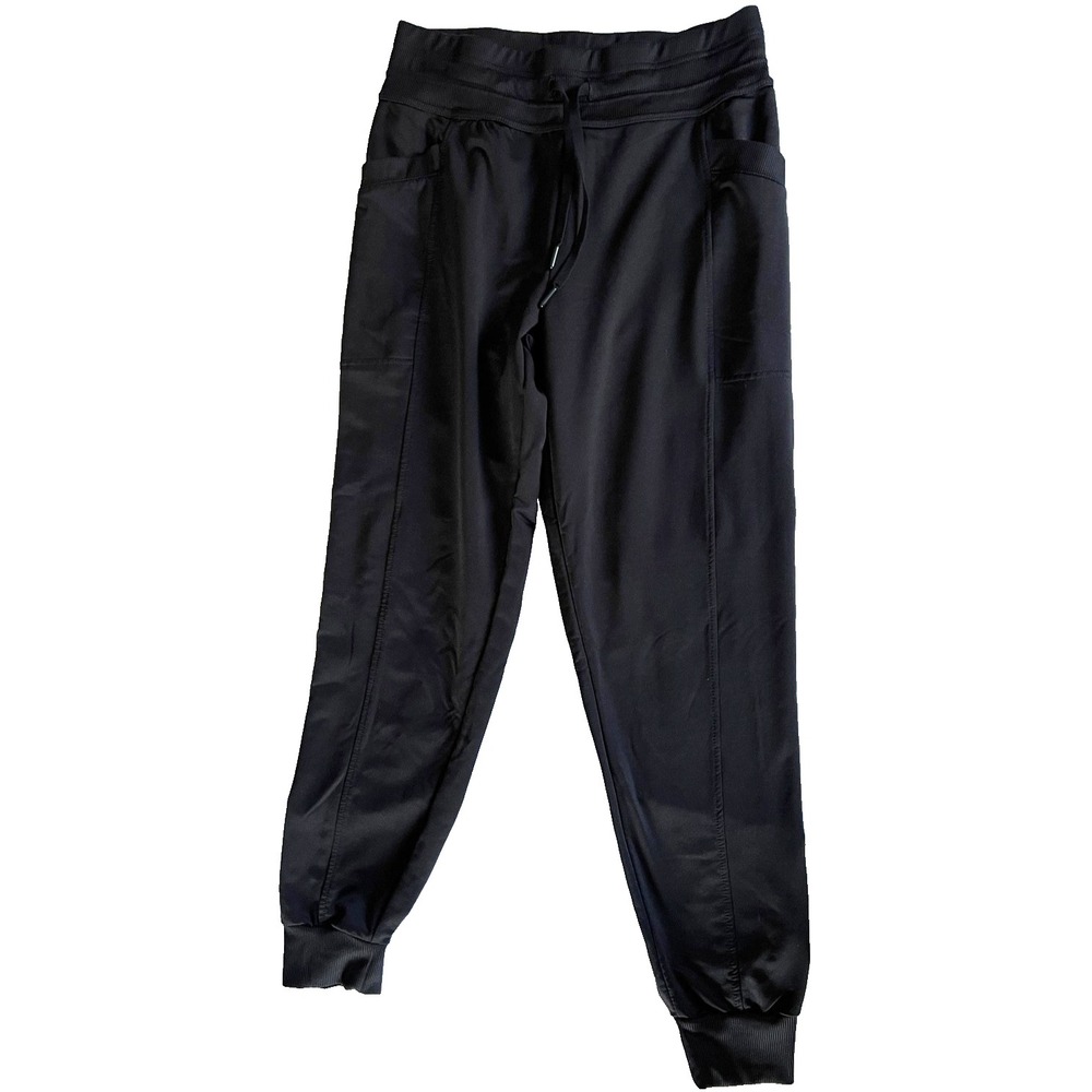32 Deg Heat Jogger Pants Womens S Black Athletic Tapered Drawstring Pockets